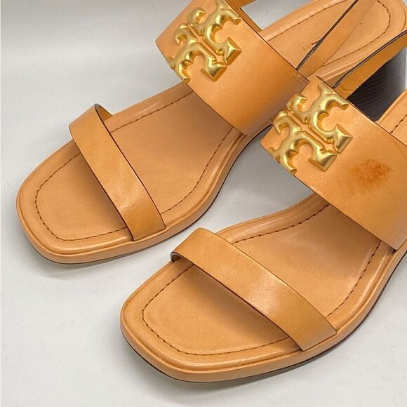 Tory Burch Eleanor Block-Heel Slingback Sandals size 10.5 - Picture 4 of 13